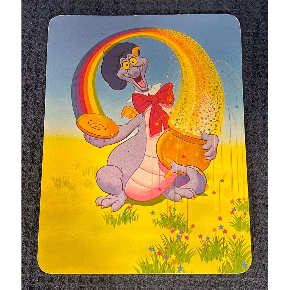 Vintage 1982 Walt Disney World "Paint With A‎ Rainbow" Lg Postcard Epcot Center
